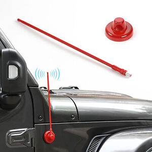 13" Antenna for Jeep Wrangler JK 07~18 AM FM Signal Antenna Replacement