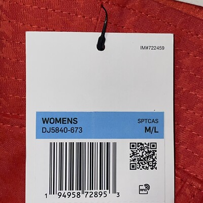 Nike Womens NSW Icon Clash Houndstooth Bucket Hat Chile Red  display picture 3