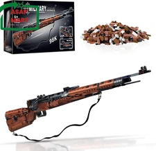 Finger Rock 98K Model Gun Building Blocks Set for Adults, 1:1 Simulation Shootab