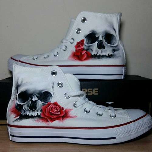 converse all star skull