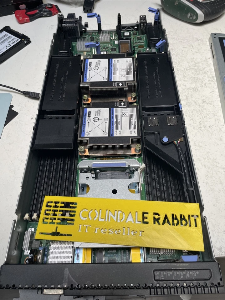 IBM FLEX SYSTEM X240 COMPUTER NODE CHASSIS CTO 8737-AC1 LGA2011-2 V2 CADDY - Image 4 of 4