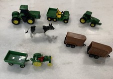 Ertl, John Deere tractor, Gator, Horse Trailers lot of 7 tractors  accessories