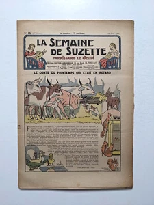 Go to product La Semaine de Suzette #21 (year 36) - 1940