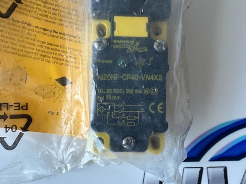 Turck Inductive block Ni20-CP40-VN4X2 15791 Ni20CP40VN4X2 Proximity Sensor - Picture 3 of 5