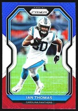 Ian Thomas 2020 Panini Prizm Red White Blue Prizm Carolina Panthers NFL No.238