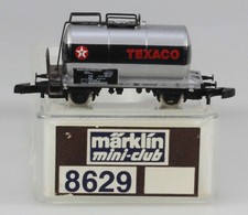Marklin 8629 Z Gauge Texaco 2 Axle Tank Car, New in Box