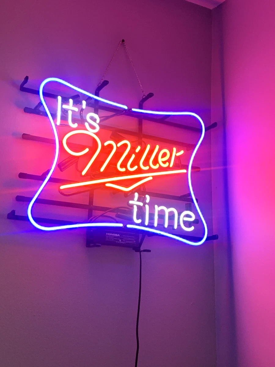 miller light neon beer sign products for sale | eBay