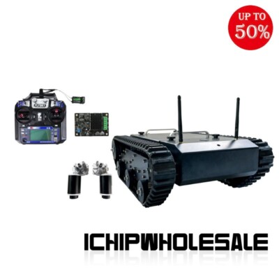 New TR400 Robot Tank Chassis ROS Robot Open Source 20kg Load for Ar-duino DIY
