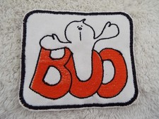 Halloween Boo GHOST 4-5/8" Embroidered Iron-on Patch E13 