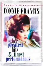 CONNIE FRANCIS "Her Greatest Hits  Finest Performances 1" Cassette NEW/SEALED