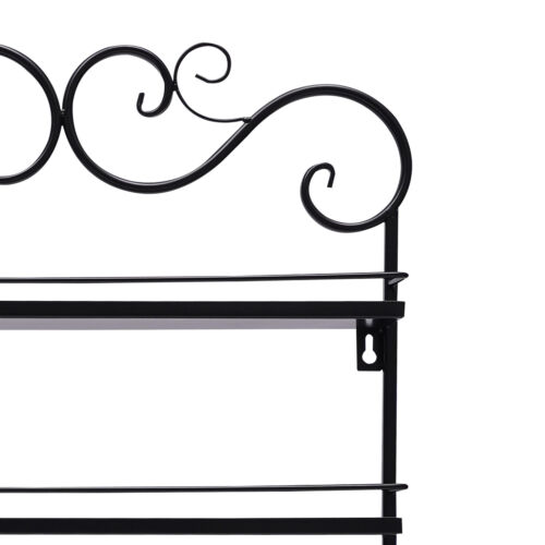 Estante organizador de exhibición montado en la pared soporte metal 5 niveles OFERTA - Imagen 17 de 17