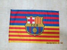 BANDERA F.C.BARCELONA. Entregada en las 3 Finales de Copa Rey 2016-17-18. Nueva.