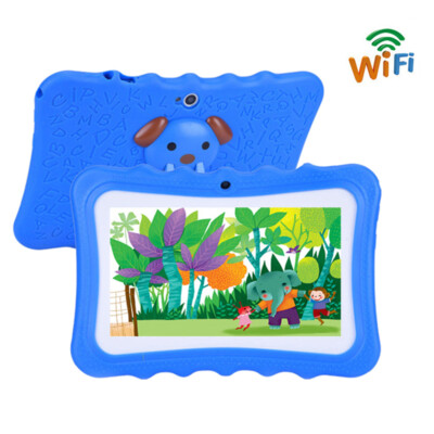 7'' Kids Tablet PC Android 6.0 Quad Core 512MB 16GB Wifi Dual Cameras Bundle Case