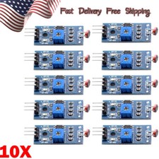 10Pcs New Light Intensity Detection Sensor Photoresistor Module For Arduino USA