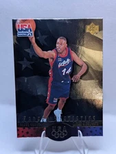 1996 Upper Deck SP USA Die-Cut Glenn Robinson #SPS9 GR5 USA Basketball