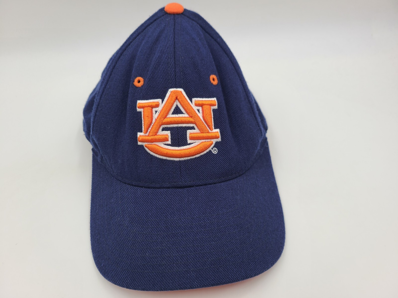 Auburn Tigers Zephyr Fitted 6 7/8 NCAA Cap Blue Orange Unisex