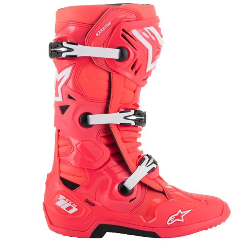 Alpinestars Tech 10 ブーツ Tech 10 Supervented Boots - WHITE MOTOCROSS Boots