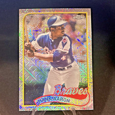 2024 Topps Series 2 - Hank Aaron  Chrome Mojo Refractor #2T89C-19