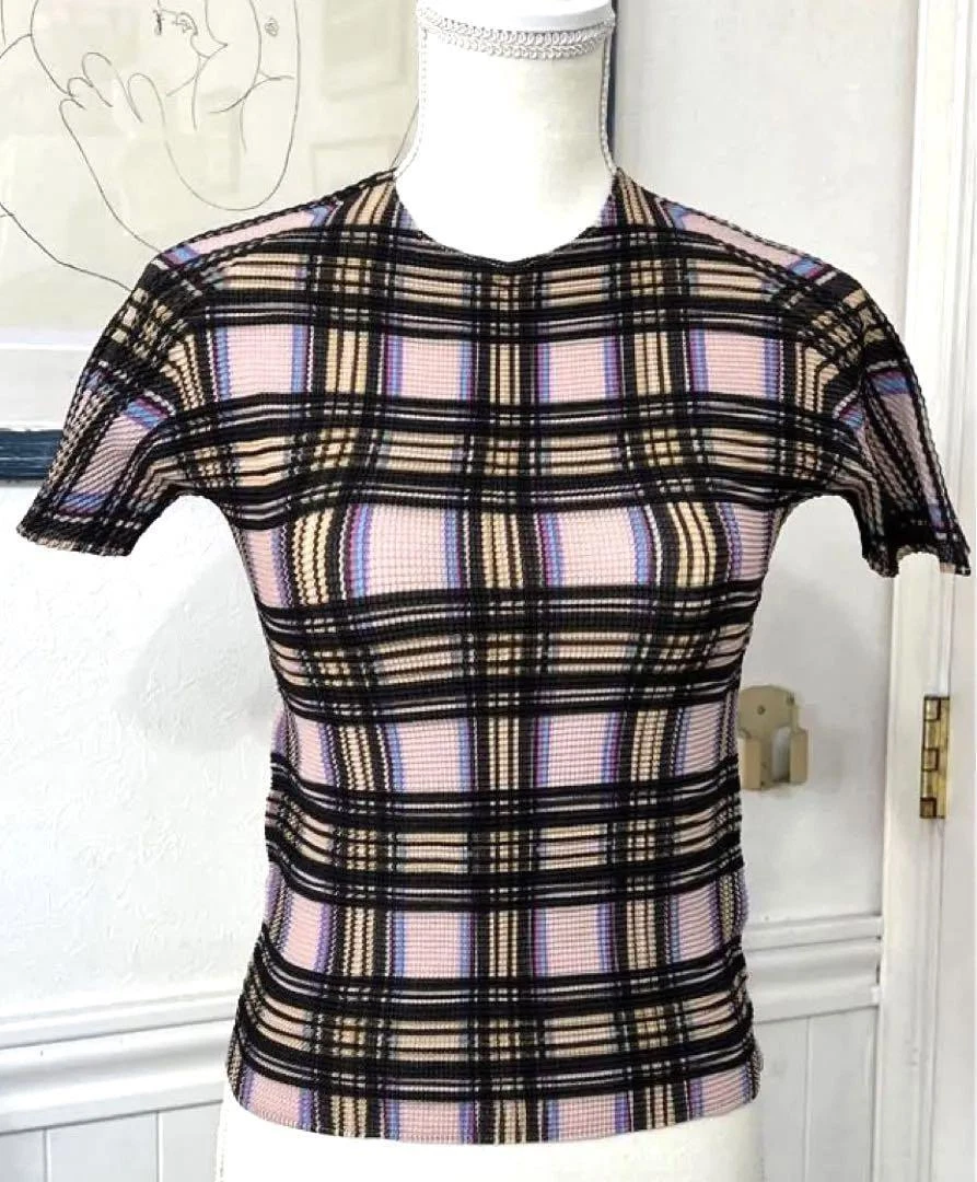 PLEATS PLEASE ISSEY MIYAKE me Top Pink T-shirt (1192 | eBay