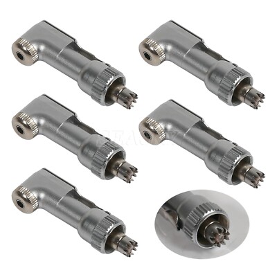 5x Dental E-Type Head Latch Contra Angle to Slow Speed Handstück Handpiece NSK