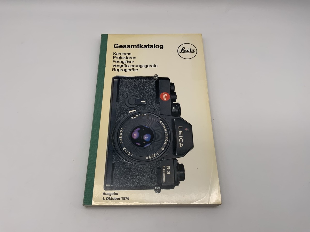 ライカ Leitz 1976年10月ディーラーズ総合カタログ ライカ Leitz 1976年10月ディーラーズ総合カタログ - メルカリ
