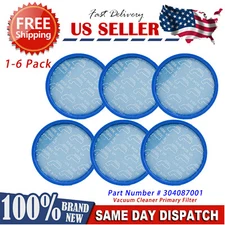2-6 Pack Filter for Hoover Windtunnel Vacuum Primary Washable part# 304087001