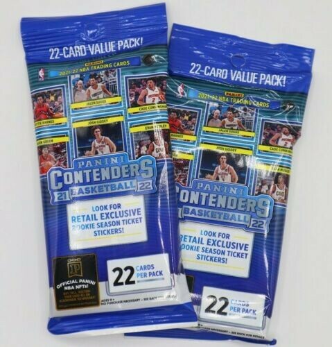 NBA contenders 2021-2022 PANINI 新品未開封 2021-22 x2 Panini Contenders NBA Basketball Factory Sealed Fat