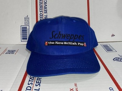 Schweppes The New British Pop Vintage SnapBack Hat Cap Soda Coca Cola Ginger Ale