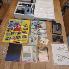 Nintendo Nes Konsole - Super Set - Mario Bros Tetris Soccer - Ovp - Cib - PAL