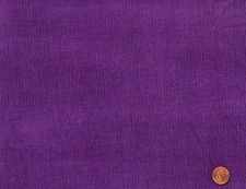 PURPLE, Small Ribbed CORDUROY FABRIC, BTY X 60" Wide