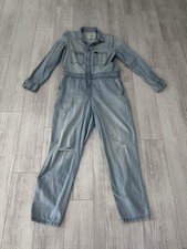 Lee Union-Alls Union-Alls Unisex Blue Denim Coveralls Jumpsuit
