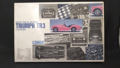 1 24 Scale Model Model Number Triumph TR3 Gunze Industries