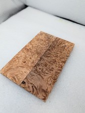 Hand-Selected Stabilized Maple Burl Knife Scales 6x2x0.25 