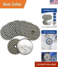 Durable 4-Inch Dry Diamond Polishing Pads Set for Granite and Marble Finishing