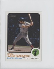 2022 Heritage High Number 1973 Topps Oversized Carl Yastrzemski #OB-CY HOF uk2