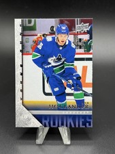 2020-21 Upper Deck Extended Series Nils Hoglander Tribute Rookie Card # T-79. rookie card picture