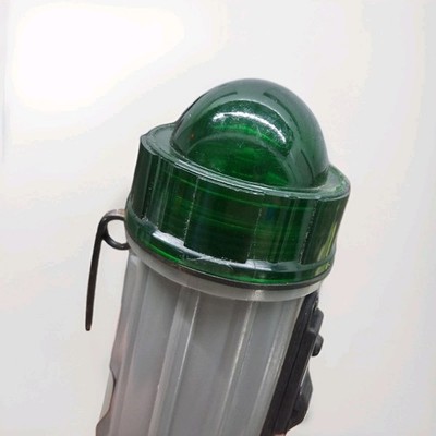 Vintage GT Price D-31 US USAF/ USN Survival Beacon Light Green *NEEDS NEW BULB*