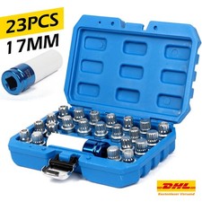 23x Felgen-Schloss Demontage-Set für VW VAG Radsicherung Löse-Werkzeug Knacker