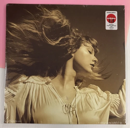 TAYLOR SWIFT Fearless (2023) Ltd Ed RED VINYL 3LP *NEW & SEALED* b1199