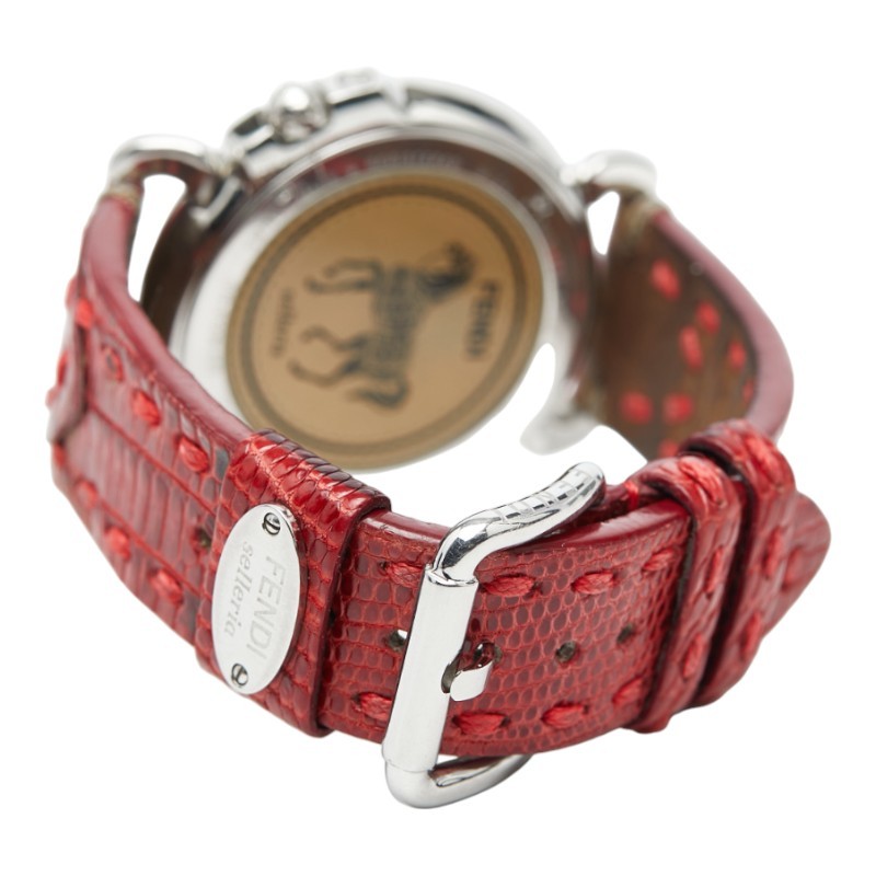 FENDI Celeria White Pearl Dial Watches 019-8100M-608 Quartz Women 【Used】 thumbnail 5