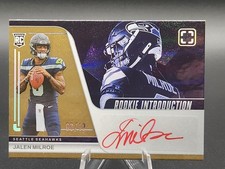 2025 Photogenic Jalen Milroe Gold Rookie Introduction Auto #D 6/10 Jersey Match