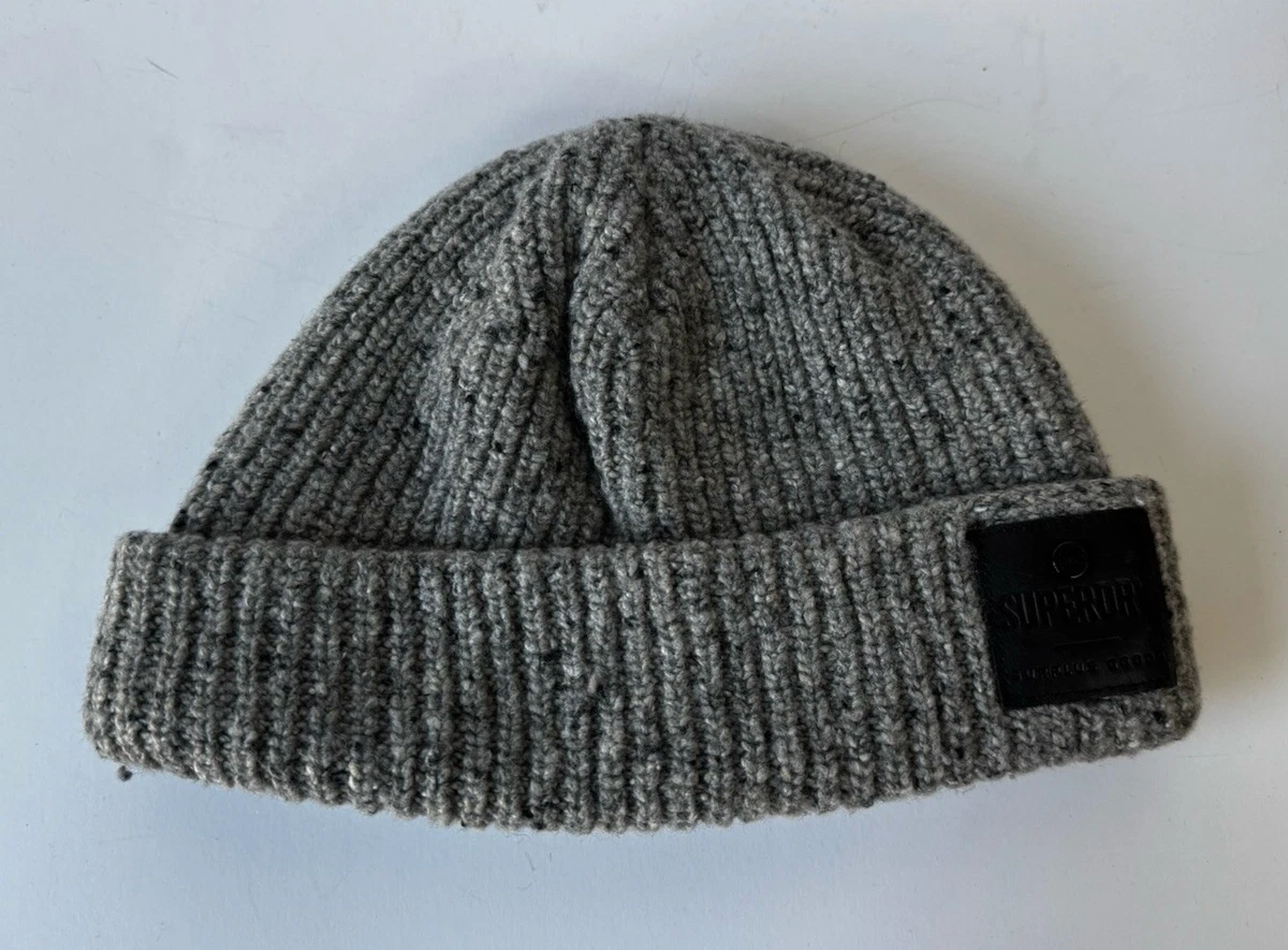Leather Beanie Gray Hats for Men for sale | eBay