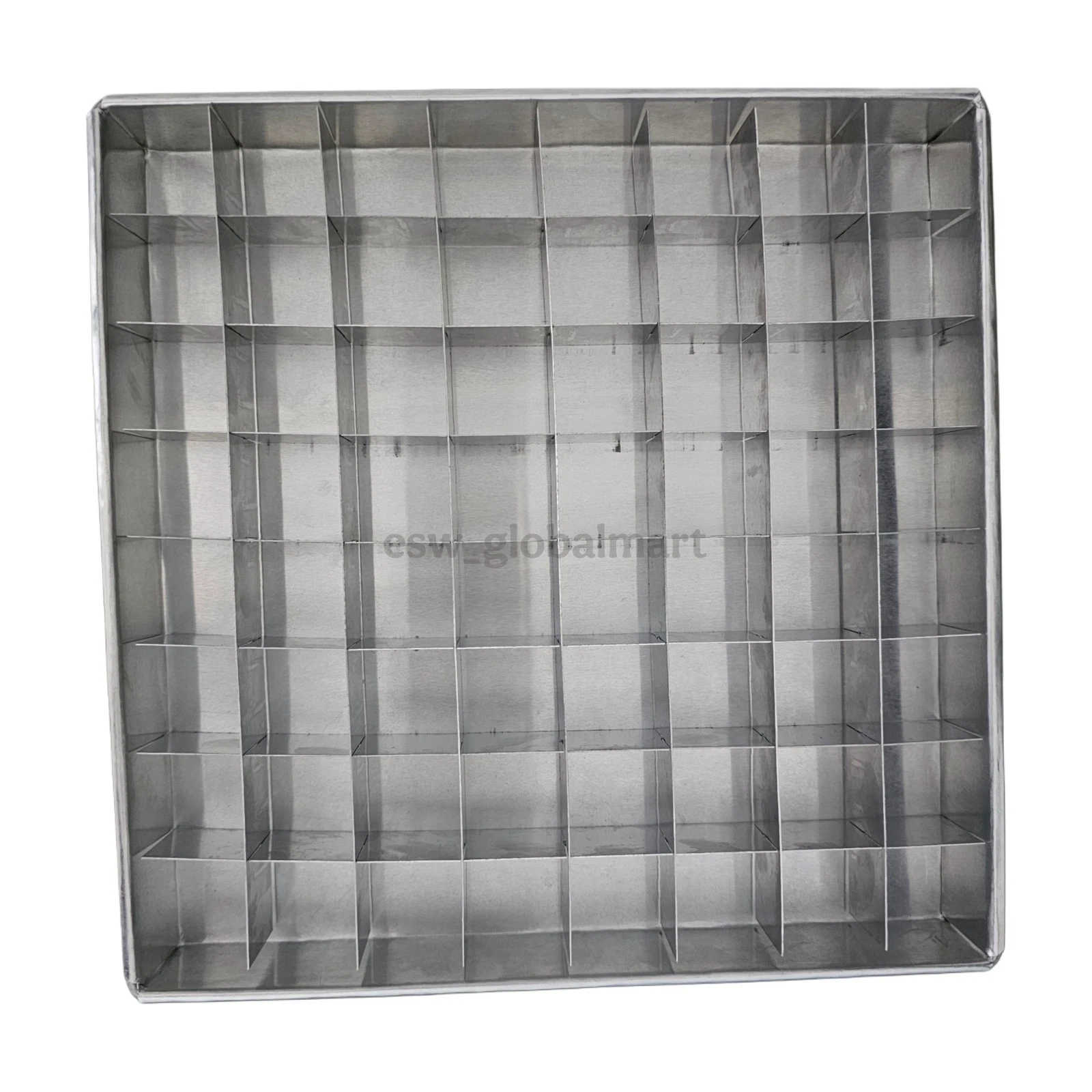 Brownie Divider Pan 64 Slot 10x10x1 Inch Grid Aluminum Baking Mold Cake
Opens in a new window or tab