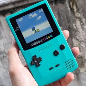 Nintendo Game Boy Color Console GBC Handheld Cleaned Tested New CaseRenewed Teal