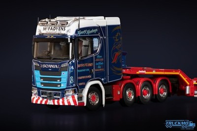 IMC McFadyens Scania S Serie Hochdach 8x4 Nooteboom Super Wing Carrier 32-0194