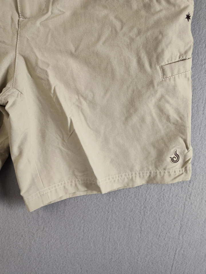 Isis Shorts Womens 8 Beige Khaki Nylon Hiking Outdoor Quick Dry Lined Active - Image 4 of 4