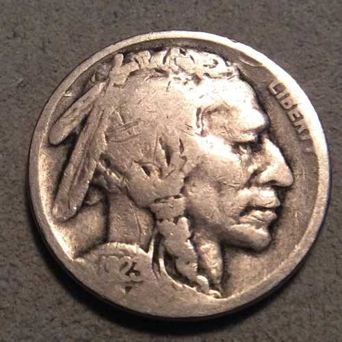 1923-S BUFFALO NICKEL  D-15 YOU GRADE FREE SHIPPING