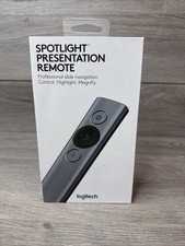 Logitech Spotlight Presentation Remote 100 ft Range Slate G2U