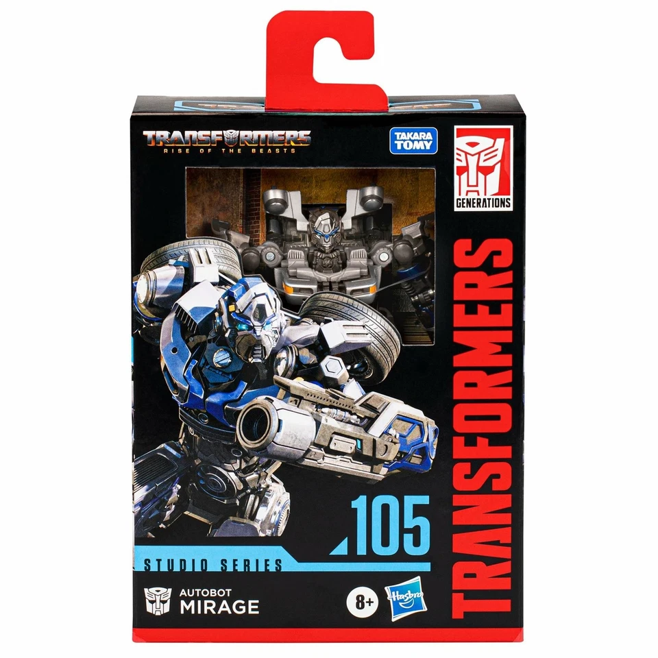 Transformers Studio Series #105 AUTOBOT MIRAGE Deluxe Rise of the Beasts Figure - Image 4 of 4