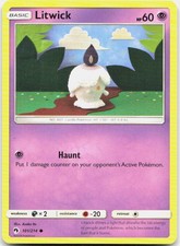Litwick 101/214 Common Lost Thunder Pokemon LP on eBay